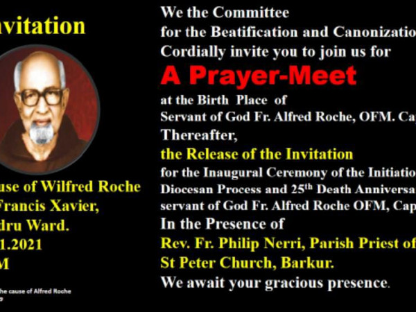 Prayer Meeting at Fr.Alfred Roche's Residence, Barkur - Barkur Online